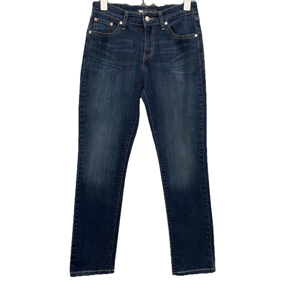 Levi's Denim Jeans Women's Size 28W x 30L Blue Mid Rise Skinny With 5 Pockets